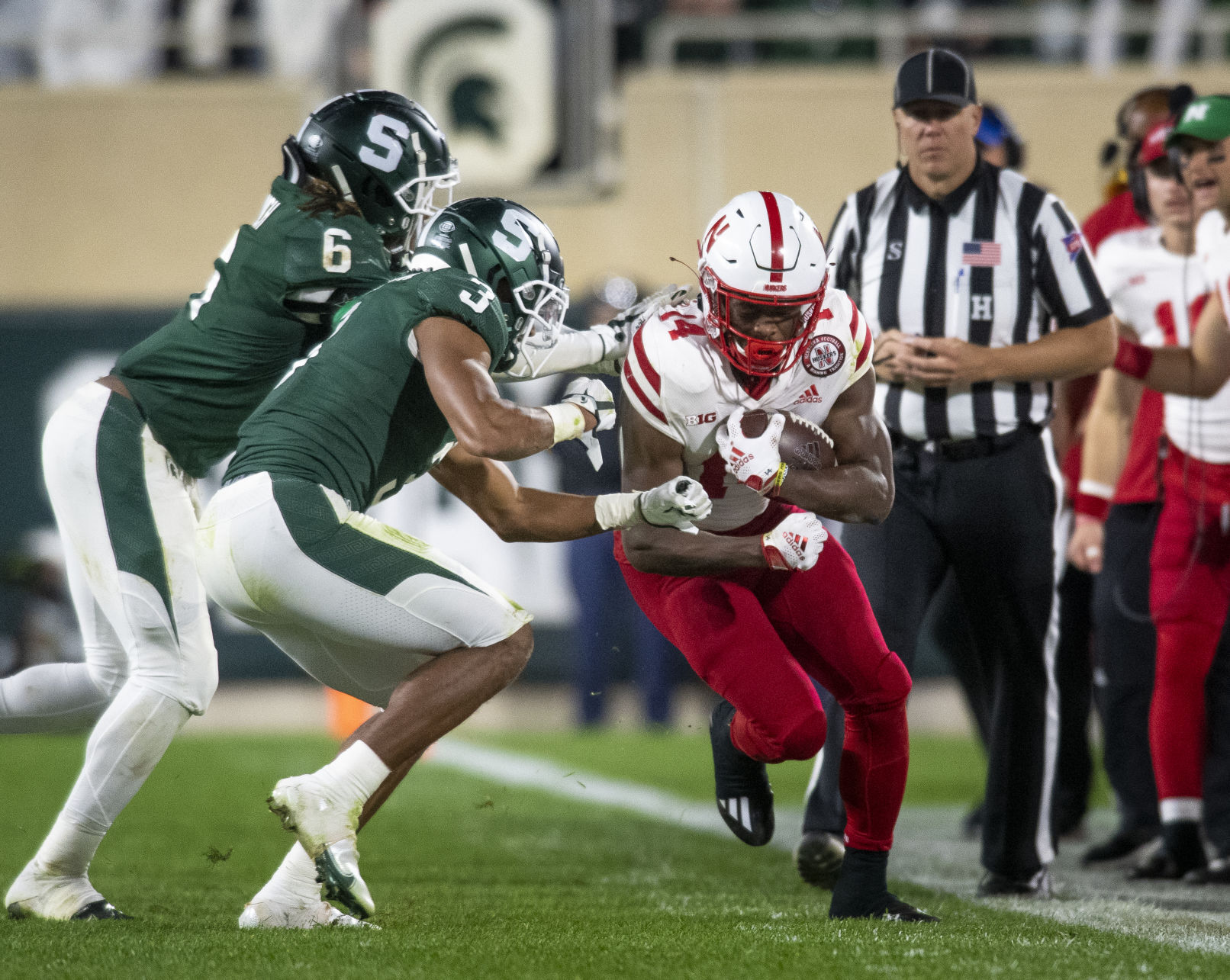 Nebraska vs. Michigan State, 9.25